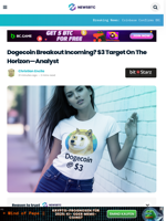 Dogecoin Breakout Incoming? $3 Target On The Horizon—Analyst