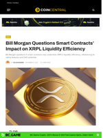 Bill Morgan Questions Smart Contracts' Impact on XRPL Liquidity Efficiency