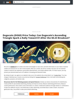 Dogecoin (DOGE) Price Today: Can Dogecoin’s Ascending Triangle Spark a Rally Toward $1 After the $0.23 Breakout? - Brave New Coin