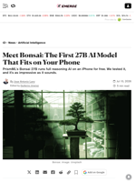 Meet Bonsai: The First 27B AI Model That Fits on Your Phone - Decrypt