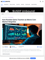 Kart Rumble Gains Traction as Meme Coin Market Reignites
