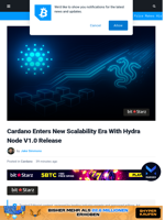 Cardano Enters New Scalability Era With Hydra Node V1.0