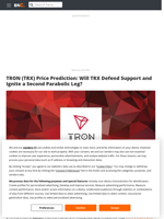 TRON (TRX) Price Prediction: Will TRX Defend Support and Ignite a Second Parabolic Leg? - Brave New Coin