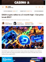 DASH crypto rallies to a 3-month high - Can price break $50? - AMBCrypto