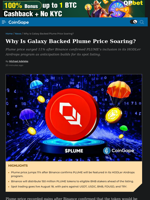 Why Is Galaxy Backed Plume Price Soaring?