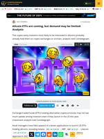 Altcoin ETFs are coming, but demand may be limited: Analysts