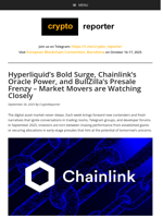 Hyperliquid and Chainlink’s Market Strength Meets BullZilla’s Presale Hype: Next 100x Crypto Presale in Focus