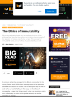 The Ethics Of Immutability