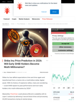 Shiba Inu Price Prediction in 2026: Will Early SHIB Holders Become Multi-Millionaires? - NullTX