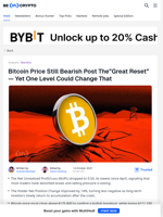 Bitcoin Price Prediction To Turn Bullish Beyond This Level