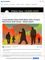 Trump’s China Tariff Triggers Crypto Crash, But For How Long?