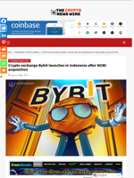 Crypto exchange Bybit launches in Indonesia after NOBI acquisition - The Crypto News Wire