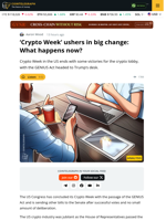 Crypto Week Was A Win: What’s Next?