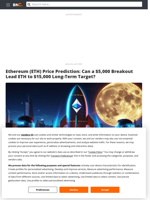 Ethereum (ETH) Price Prediction: Can a $5,000 Breakout Lead ETH to $15,000 Long-Term Target? - Brave New Coin
