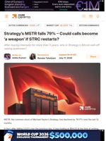 Strategy's MSTR falls 79% – Could calls become ‘a weapon’ if STRC restarts? - AMBCrypto