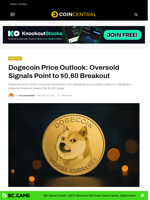 Dogecoin Price Outlook: Oversold Signals Point to $0.60 Breakout