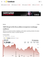 XRP price news: Ripple-linked token hits 15-week low