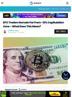 BTC Traders Remain Far From -12% Capitulation Zone - What Does This Mean?
