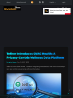 Tether Introduces QVAC Health: A Privacy-Centric Wellness Data Platform - Blockchain.News