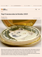 Top 13 memecoins in October 2025 - AMBCrypto