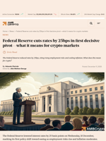 Federal Reserve cuts rates by 25bps in first decisive pivot—what it means for crypto markets - AMBCrypto