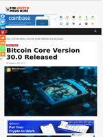 Bitcoin Core Version 30.0 Released - The Crypto News Wire