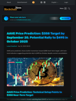 AAVE Price Prediction: $358 Target by September 20, Potential Rally to $495 in October 2025 - Blockchain.News