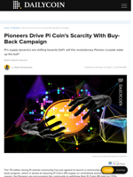 Pioneers Drive Pi Coin’s Scarcity With Buy-Back Campaign - DailyCoin