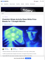 Chainlink's 7-Month Price Bleed Fails to Deter Whales