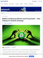 MARA Cuts 15% of Staff Amid Shocking Growth Strategies