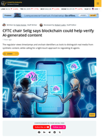 CFTC’s Selig Points to Blockchain as Tool for AI Content Verification