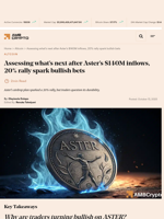 Assessing what's next after Aster's $140M inflows, 20% rally spark bullish bets - AMBCrypto