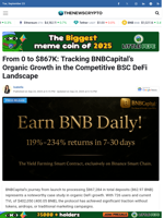 From 0 to $867K: Tracking BNBCapital's Organic Growth in the Competitive BSC DeFi Landscape