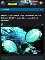 Arthur Hayes Flags High Downside Risk in Tether’s Shift Toward