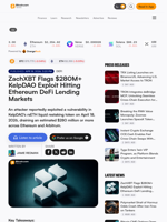 ZachXBT Flags $280M+ KelpDAO Exploit Hitting Ethereum DeFi Lending Markets
