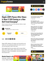 Ripple (XRP) Pauses After Chaos: Is Wave 5 Still Coming or a New Bull Trend Emerging?