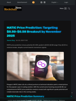 MATIC Price Prediction: Targeting $0.50-$0.58 Breakout by November 2025 - Blockchain.News