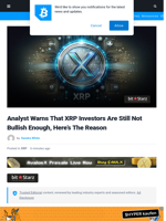 Analyst Warns That XRP Investors Are Still Not Bullish Enough, Here’s The Reason | Bitcoinist.com