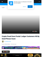 Crypto Fraud Goes Postal: Ledger Customers Hit by Seed Phrase Scam