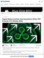 Ripple’s Institutional Push Grows but XRP's Price Doesn’t