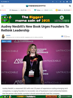 Audrey Nesbitt's New Book Urges Founders To Rethink Leadership - TheNewsCrypto