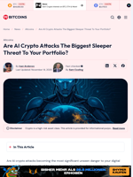 Are AI Crypto Attacks The Biggest Sleeper Threat To Your Portfolio? - 99Bitcoins