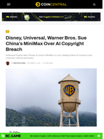 Disney, Universal, Warner Bros. Sue China’s MiniMax Over AI Copyright Breach - CoinCentral