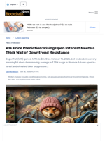 WIF Price Prediction: Rising Open Interest Meets a Thick Wall of Downtrend Resistance - Blockchain.News