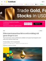 Ethereum news: Transactions surge to record highs than in any other bull cycle