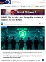BitMEX Disrupts Lazarus Group Hack Attempt, Exposes Hacker Details - TheNewsCrypto