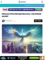 Ethereum Price Attempts Recovery—Can It Break $2,500?