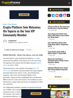 Crypto Platform 1win Welcomes Ilia Topuria as the 1win VIP Community Member