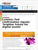 Lummis: Fed confirmation signals ’brighter future for digital assets’ - The Crypto News Wire