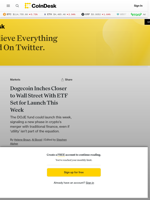 Dogecoin (DOGE) ETF Likely This Week